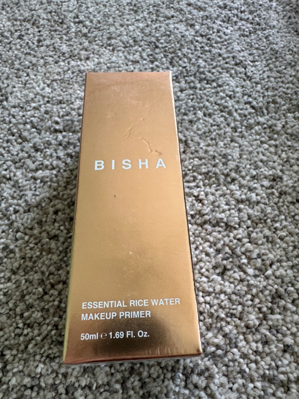 ISH (BISHA) Essential Rice Water Makeup Primer - Gold Metallic Packaging